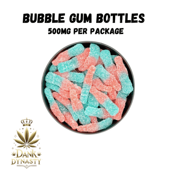 THC Bubble Gum Bottles